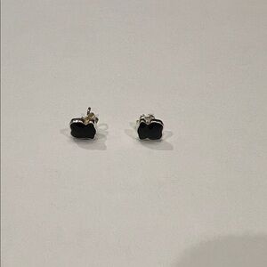 Tous Black Stud Earrings